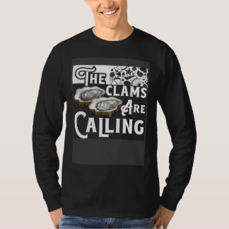 Mussel letande Skaljakt Musselgrävning Rak mussel T Shirt
