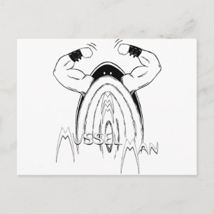 Mussel Man Vykort
