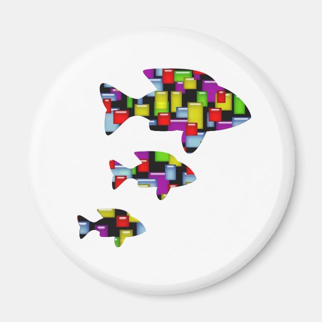 musselfisk magnet (Framsidan)