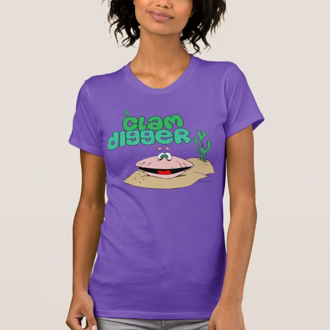 Musselgrävare T Shirt (Framsida)