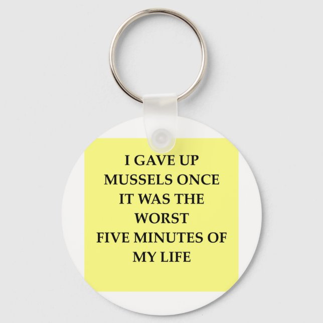 MUSSELS.jpg Nyckelring (Framsida)