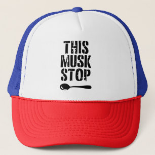 Mussen stoppar stencil Liberal Spoon Meme Keps