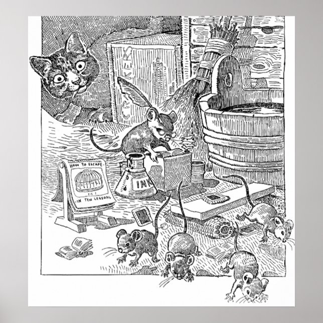 Musskola Poster (Framsidan)