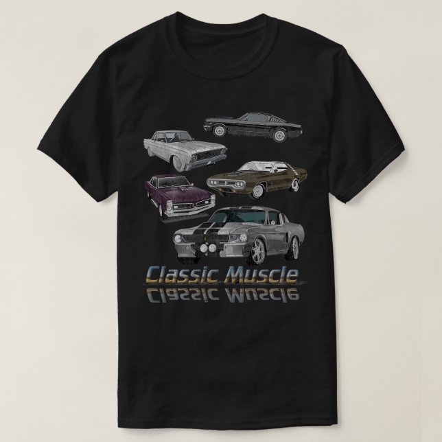 Mussla Maximal Horsepower T Shirt (Design framsida)