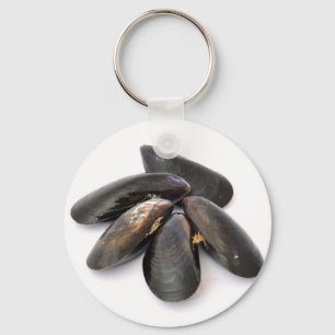 Mussla Nyckelring