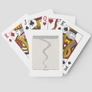 Musslan av Lewis Carroll Wonderland Dikt Casinokort