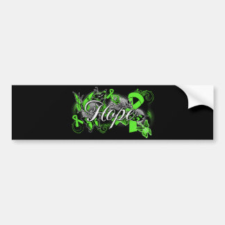 Musslor Dystrophy Hope Garden Ribbon Bildekal