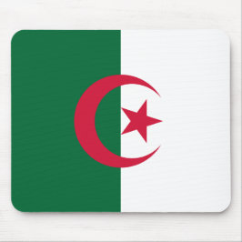 Musslor med Flagga av Algeriet Musmatta