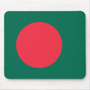 Musslor med Flagga av Bangladesh Musmatta