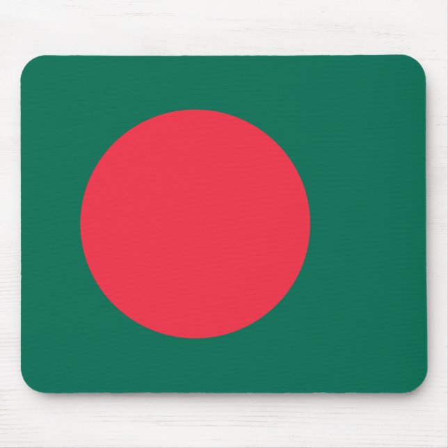 Musslor med Flagga av Bangladesh Musmatta (Framsidan)