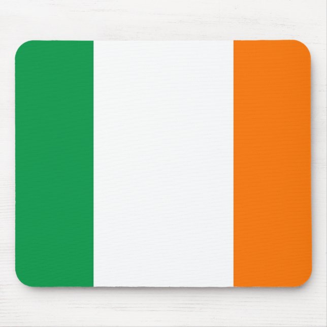 Musslor med Flagga av Irland Musmatta (Framsidan)