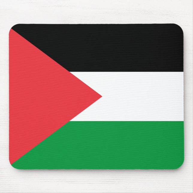 Musslor med Flagga av Palestina Musmatta (Framsidan)