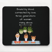 Musslor - tre Generation kvinnor