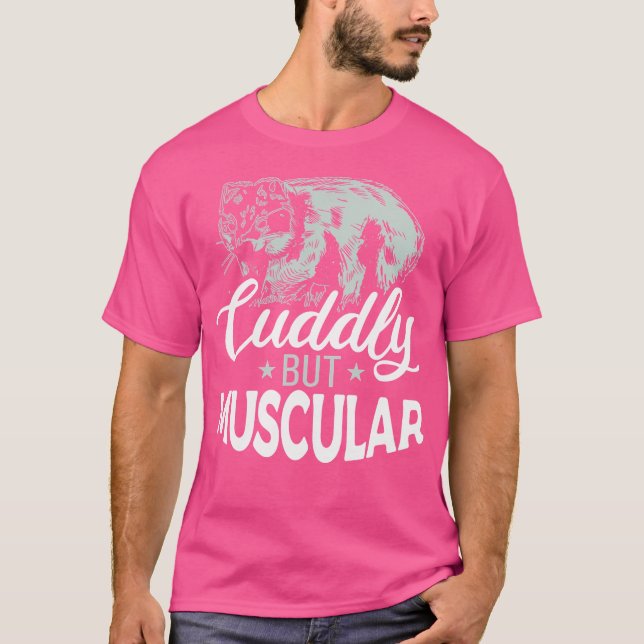 Musslor Wombat Funny Kärlek Wombat T Shirt (Framsida)