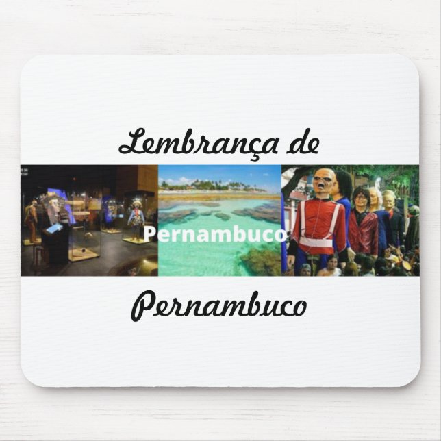 Mussmatt souvenir från Pernambuco Musmatta (Framsidan)