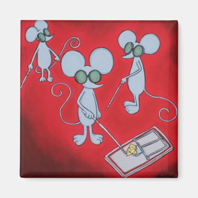 Mussvällning Magnet (Framsidan)