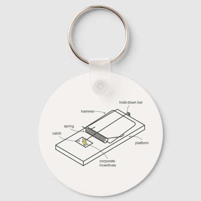 mussvällning nyckelring (Framsida)