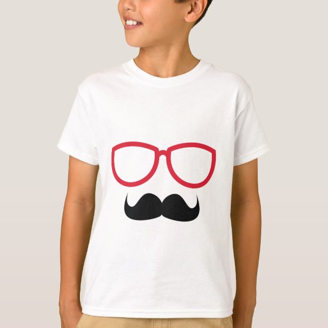Mustaasch T-shirt (Framsida)