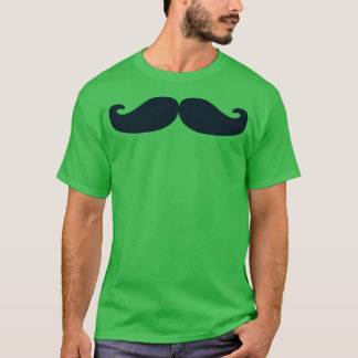 Mustache 12 t shirt