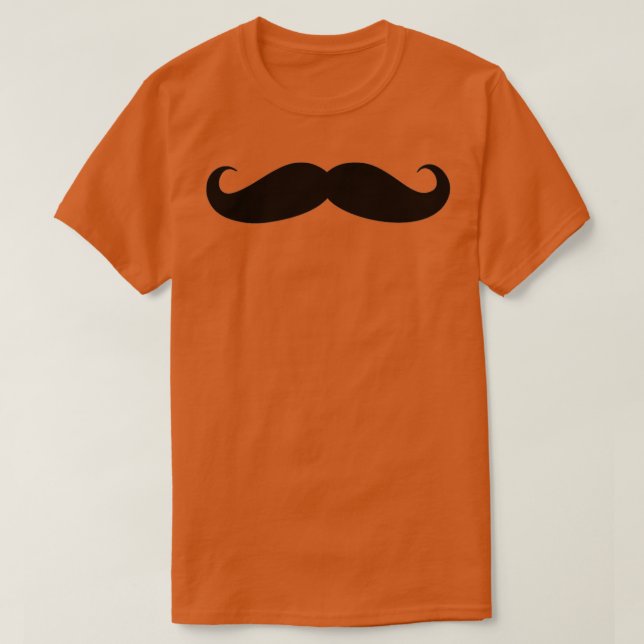 Mustache 1 t shirt (Design framsida)