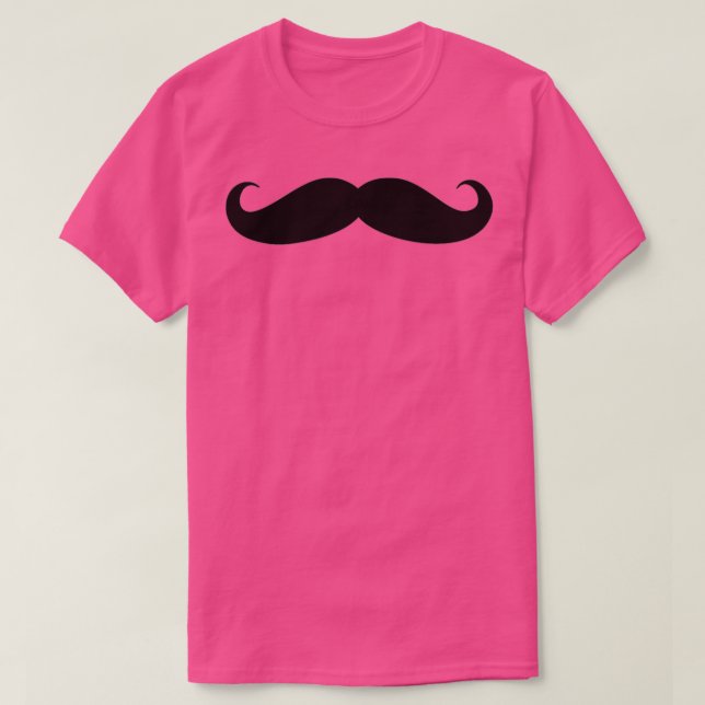 Mustache 3 t shirt (Design framsida)