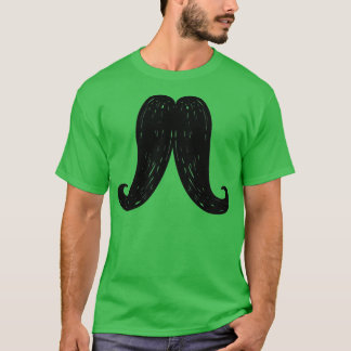 Mustache 5 t shirt