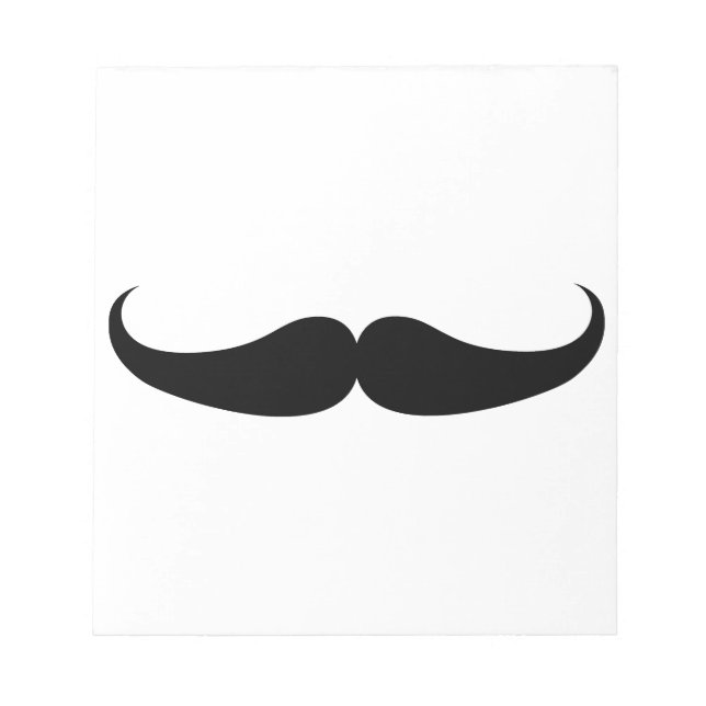 Mustache Anteckningsblock (Framsida)