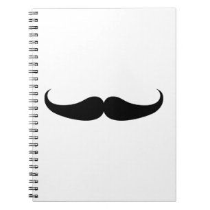 Mustache Anteckningsbok