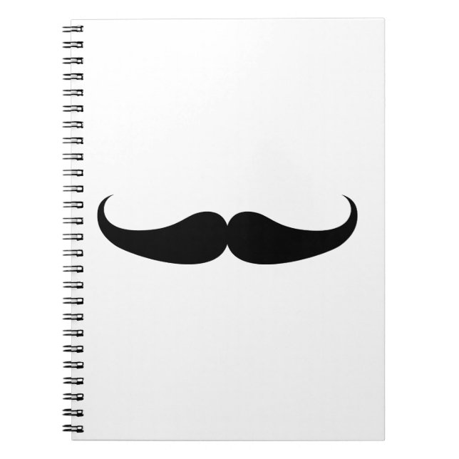 Mustache Anteckningsbok (Framsidan)