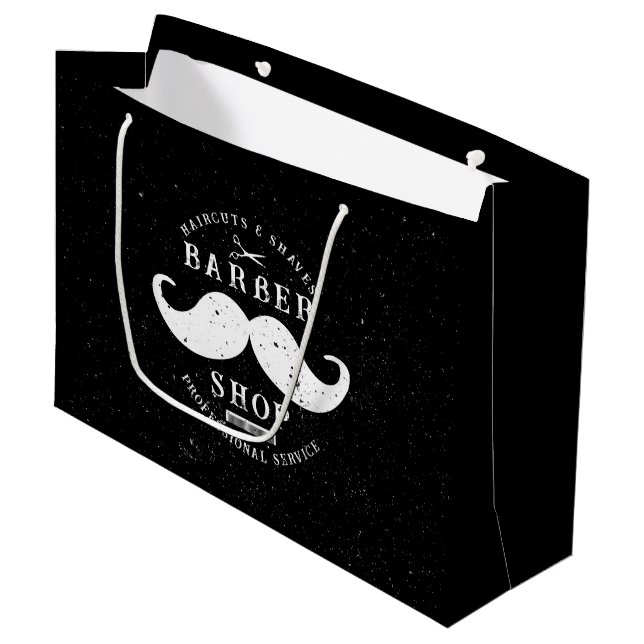 Mustache Barber Shop Barbershop Shopping (Framsidan Vinklad)