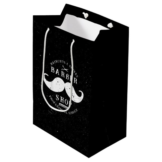 Mustache Barber Shop Barbershop Shopping (Framsidan Vinklad)