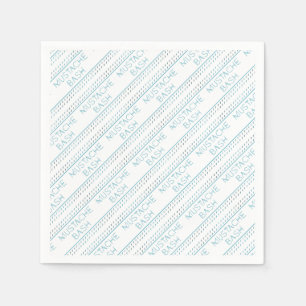 Mustache Bash Metro Pappersservett