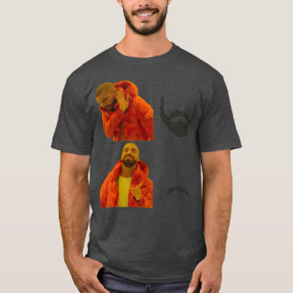 Mustache Beard T T Shirt