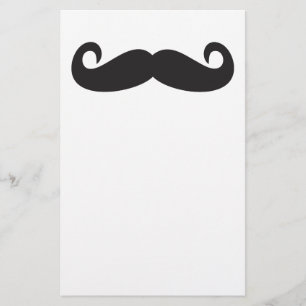 Mustache Brevpapper