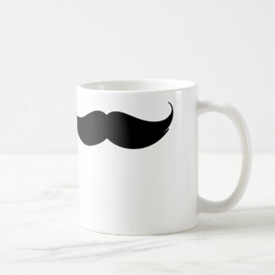 Mustache Coffe Kopp