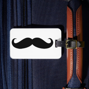 Mustache Disguise Funny Bagagebricka