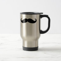 Mustache döljer lustigt mustasch ansiktshår