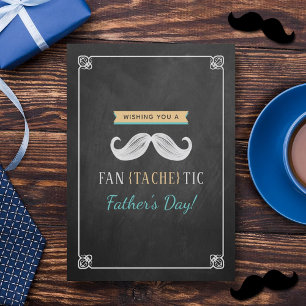 Mustache Fars dag (Fläkt-Tache-Tic)