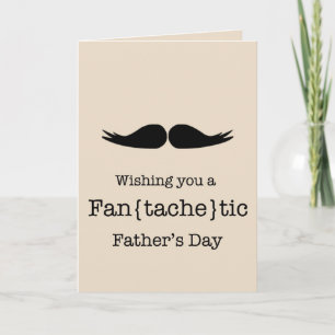 Mustache Fars dag-kort Kort