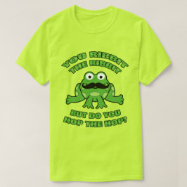 Mustache Frog Skutt Skutt Tee Shirt