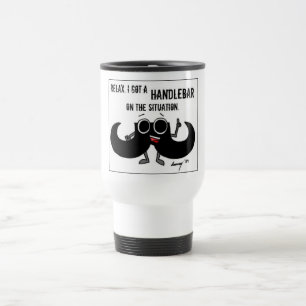 Mustache "HAR A HANDLEBAR ON SITUATION" Mugg