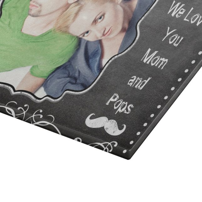 Mustache Hipster Mönster (Hörn)