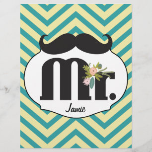 Mustache Hipster Mönster