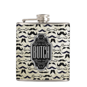 Mustache Hipster Vintage Retro Fickplunta