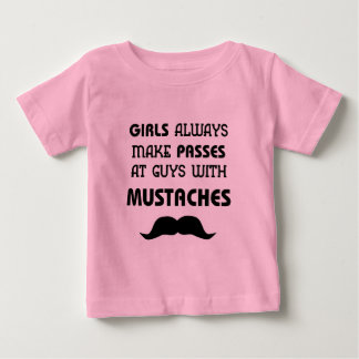 Mustache Infant T-Shirt