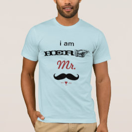MUSTACHE, jag är HENNE Photo Props Tee
