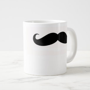 Mustache-kaffe mugg jumbo mugg