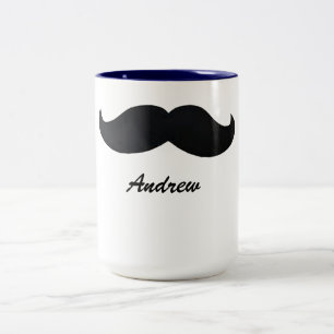 Mustache-kaffe mugg lustig personlig mugg