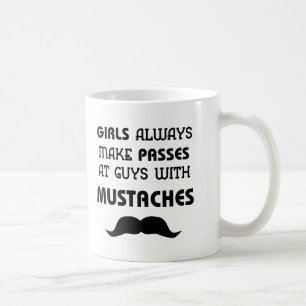 Mustache Kaffemugg