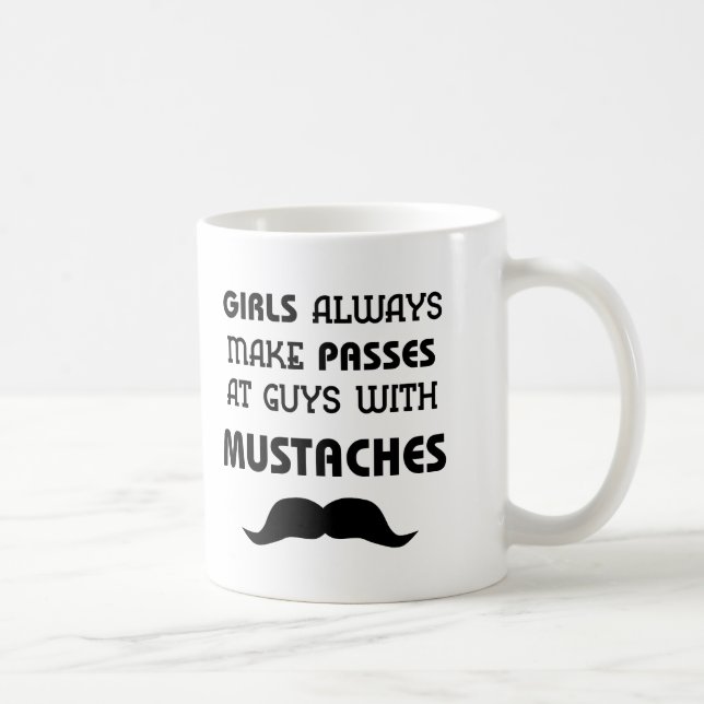 Mustache Kaffemugg (Höger)